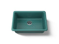 KOHLER K-5708-17 Iron/Tones 27" Top-/Undermount Single-Bowl Kitchen Sink - Teal