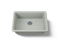 KOHLER K-5708-FF Iron/Tones 27" Top-/Undermount Single-Bowl Kitchen Sink - Sea Salt