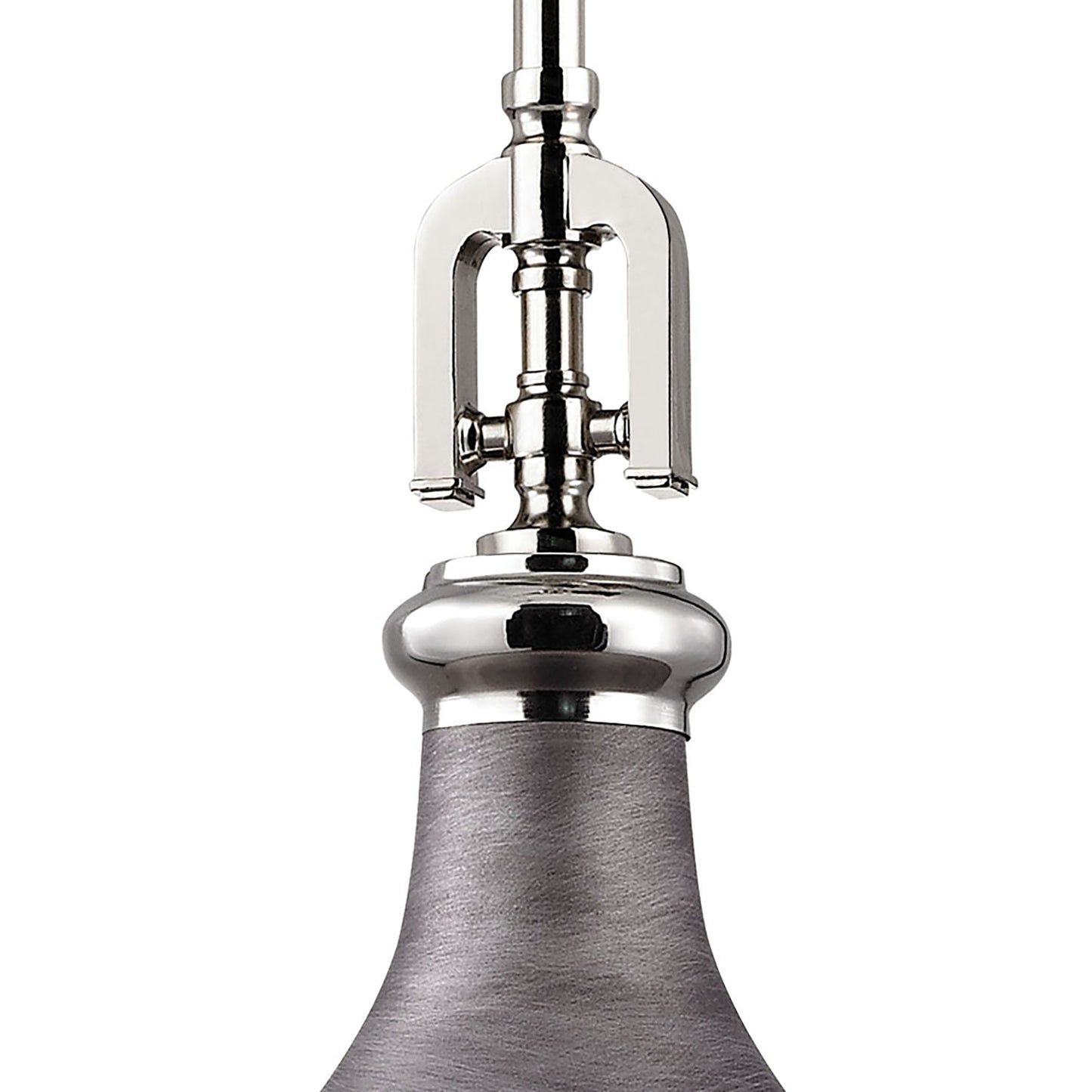 ELK SHOWROOM 57081/1 Rutherford 15'' Wide 1-Light Pendant - Weathered Zinc