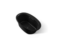 KOHLER K-5713-W1-7 Underscore 59-3/4" X 35-3/4" Drop-In Bath With Bask Heated Surface - Black Black