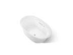 KOHLER K-5714-GH-0 Underscore 59-3/4" X 35-3/4" Drop-In Heated Bubblemassage Air Bath - White