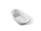 KOHLER K-5715-95 Underscore 65-1/2" X 35-3/4" Drop-In Bath - Ice Grey