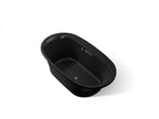 KOHLER K-5715-W1-7 Underscore 65-1/2" X 35-3/4" Drop-In Bath With Bask Heated Surface - Black Black