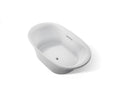 KOHLER K-5717-95 Underscore 71-1/2" X 41-1/2" Drop-In Bath - Ice Grey
