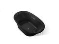 KOHLER K-5717-W1-7 Underscore 71-1/2" X 41-1/2" Drop-In Bath With Bask Heated Surface - Black Black