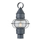 ELK SHOWROOM 57172/1 Onion 19'' High 1-Light Outdoor Post Light - Aged Zinc