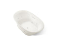 KOHLER K-5718-JH-96 Underscore 72" X 42" Drop-In Heated Whirlpool Bath - Biscuit