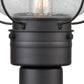 ELK SHOWROOM 57182/1 Onion 19'' High 1-Light Outdoor Post Light - Oil Rubbed Bronze