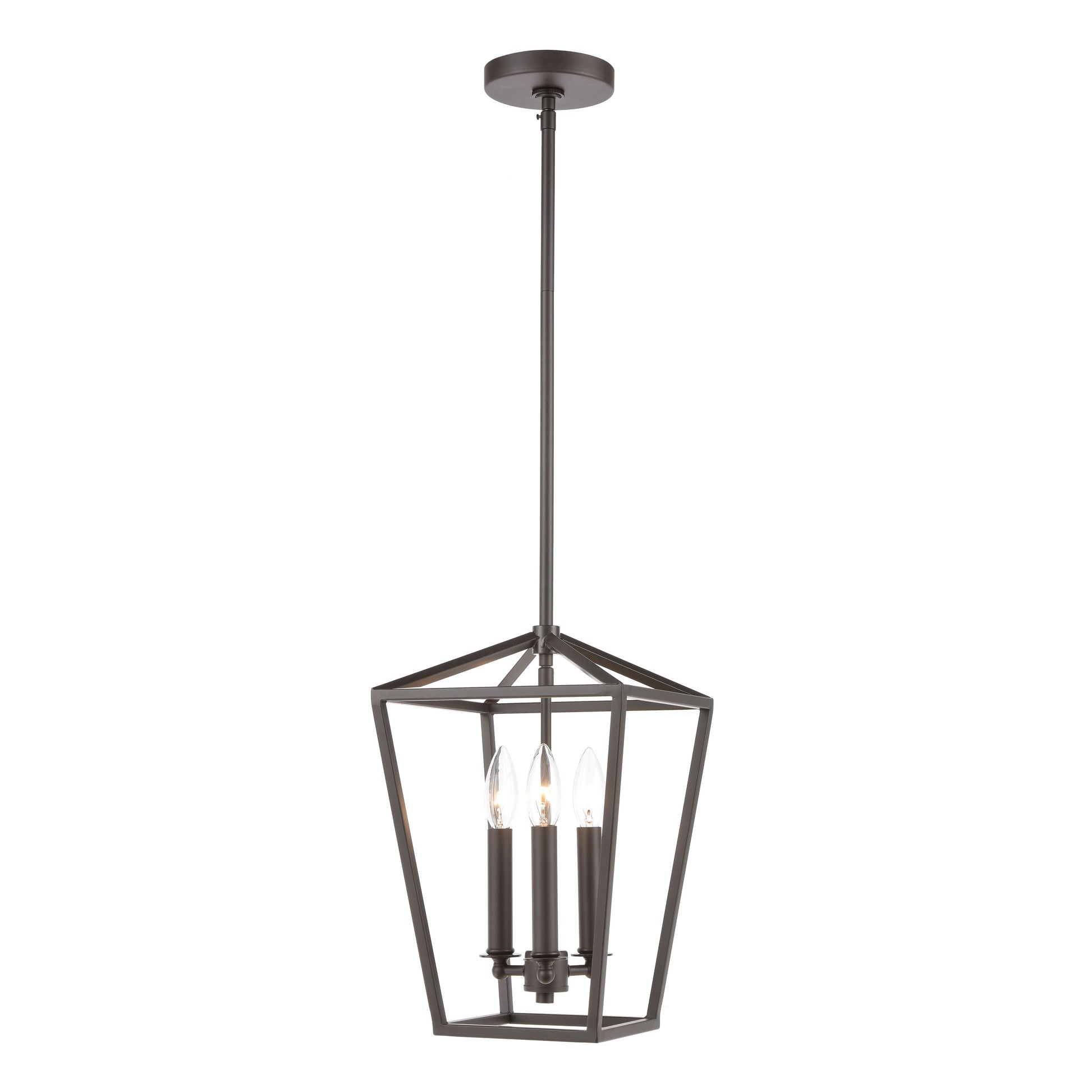 ELK SHOWROOM 57214/3 Fairfax 9'' Wide 3-Light Mini Pendant - Oil Rubbed Bronze