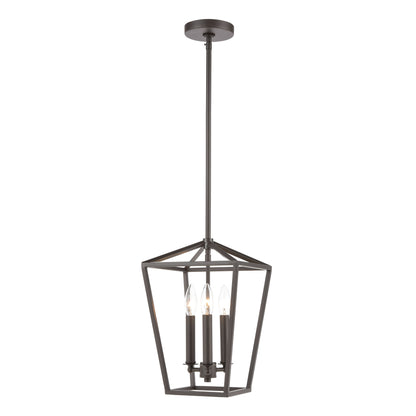 ELK SHOWROOM 57214/3 Fairfax 9'' Wide 3-Light Mini Pendant - Oil Rubbed Bronze