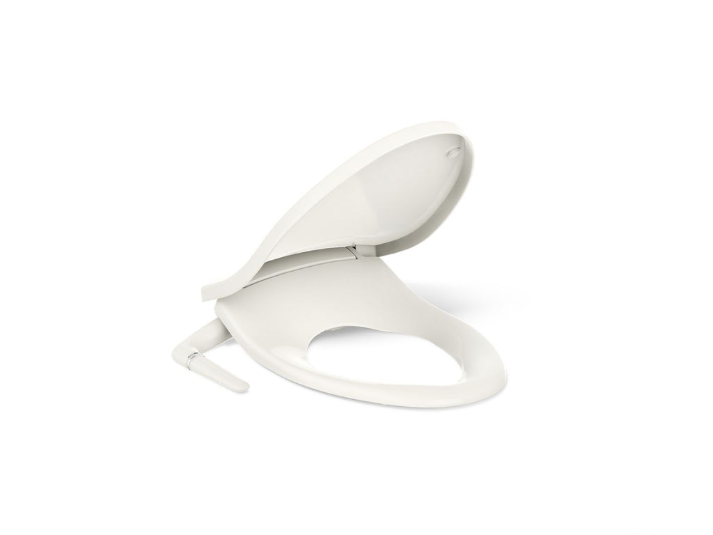 KOHLER K-5724-96 Purewash M250 Elongated Manual Bidet Toilet Seat - Biscuit