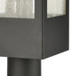 ELK SHOWROOM 57304/1 Angus 20'' High 1-Light Outdoor Post Light - Charcoal