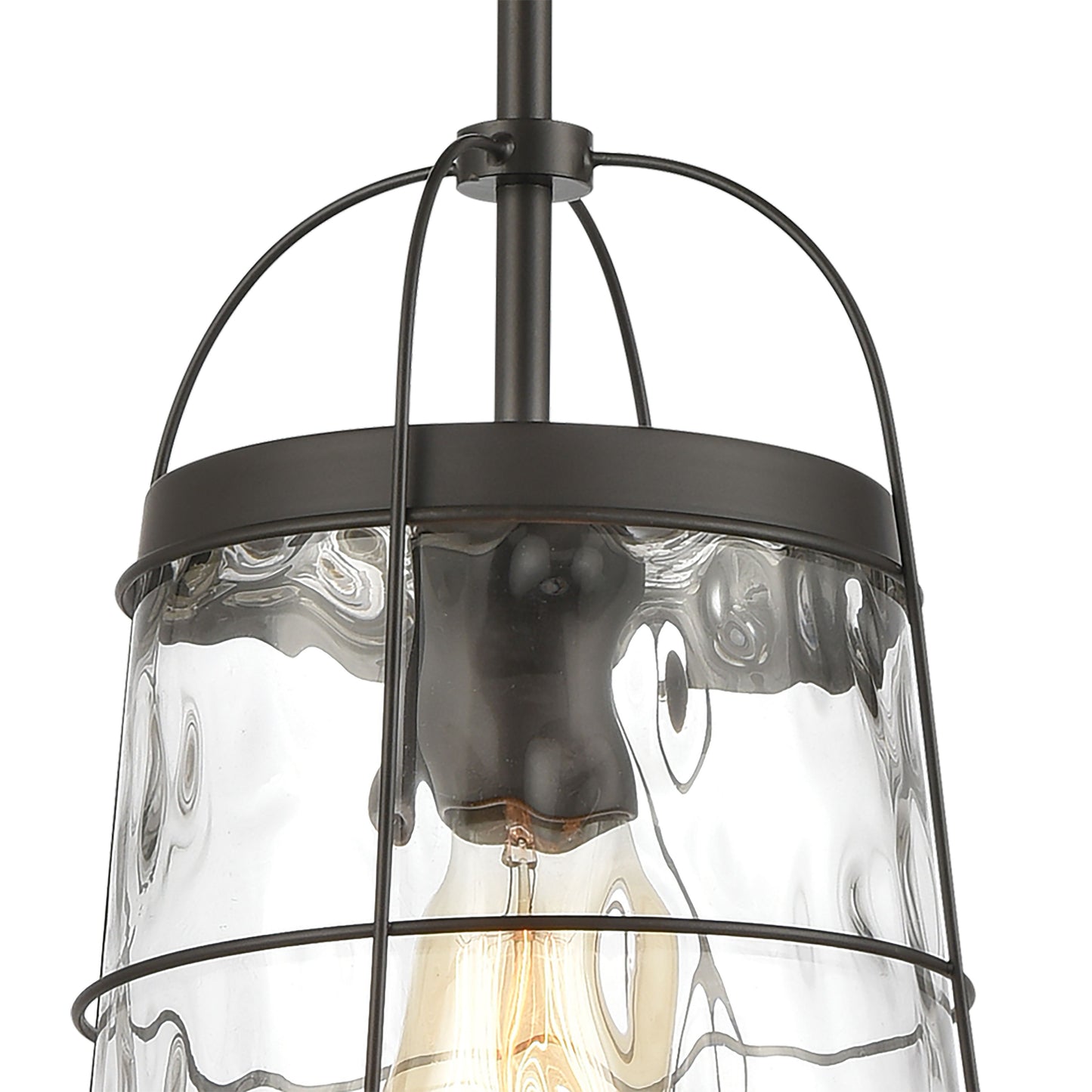 ELK SHOWROOM 57310/1 Azaria 9'' Wide 1-Light Mini Pendant - Oil Rubbed Bronze