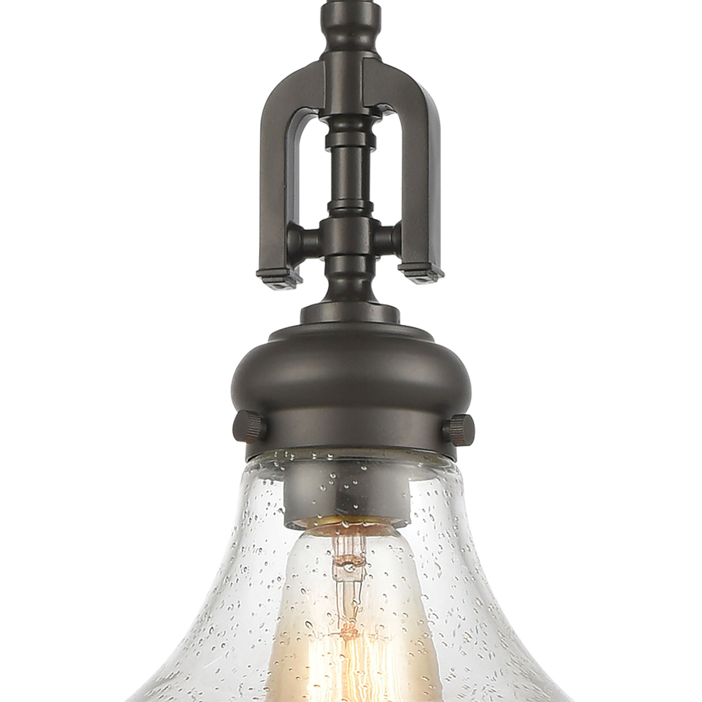 ELK SHOWROOM 57361/1 Rutherford 15'' Wide 1-Light Pendant - Oil Rubbed Bronze