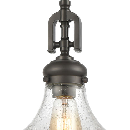 ELK SHOWROOM 57361/1 Rutherford 15'' Wide 1-Light Pendant - Oil Rubbed Bronze