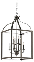 KICHLER 42591OZ Larkin 47.75" 8 Light Pendant In Olde Bronze