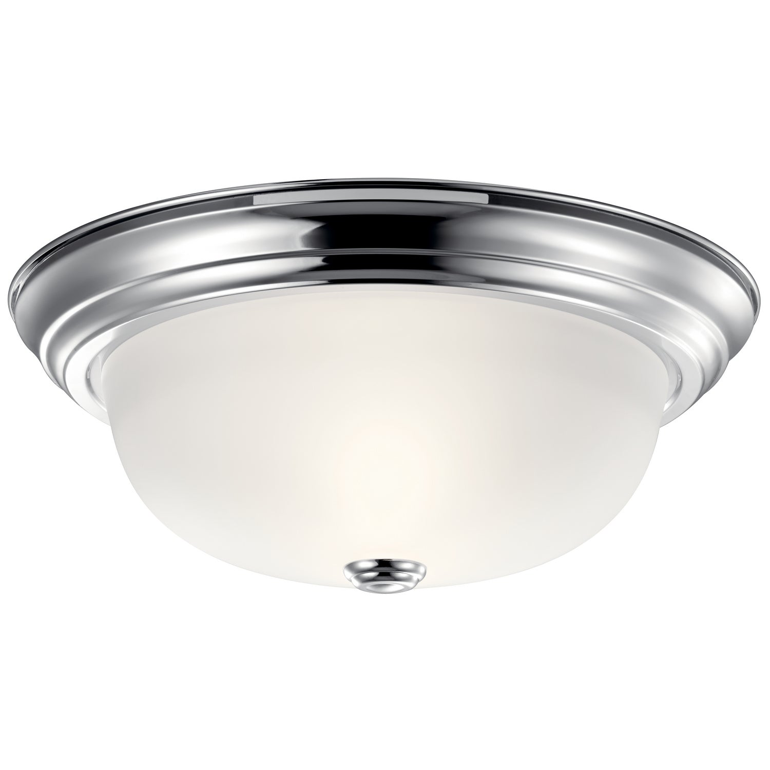 KICHLER 8112CH 13.25" 2 Light Flush Mount Chrome