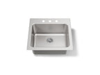 KOHLER K-5798-3-NA Ballad 25" Top-Mount Single-Bowl Utility Sink - Stainless Steel