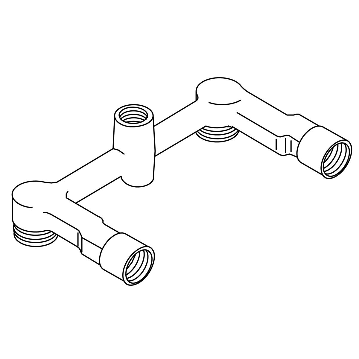KOHLER Yoke Assembly, 2H, B&S, K-58018