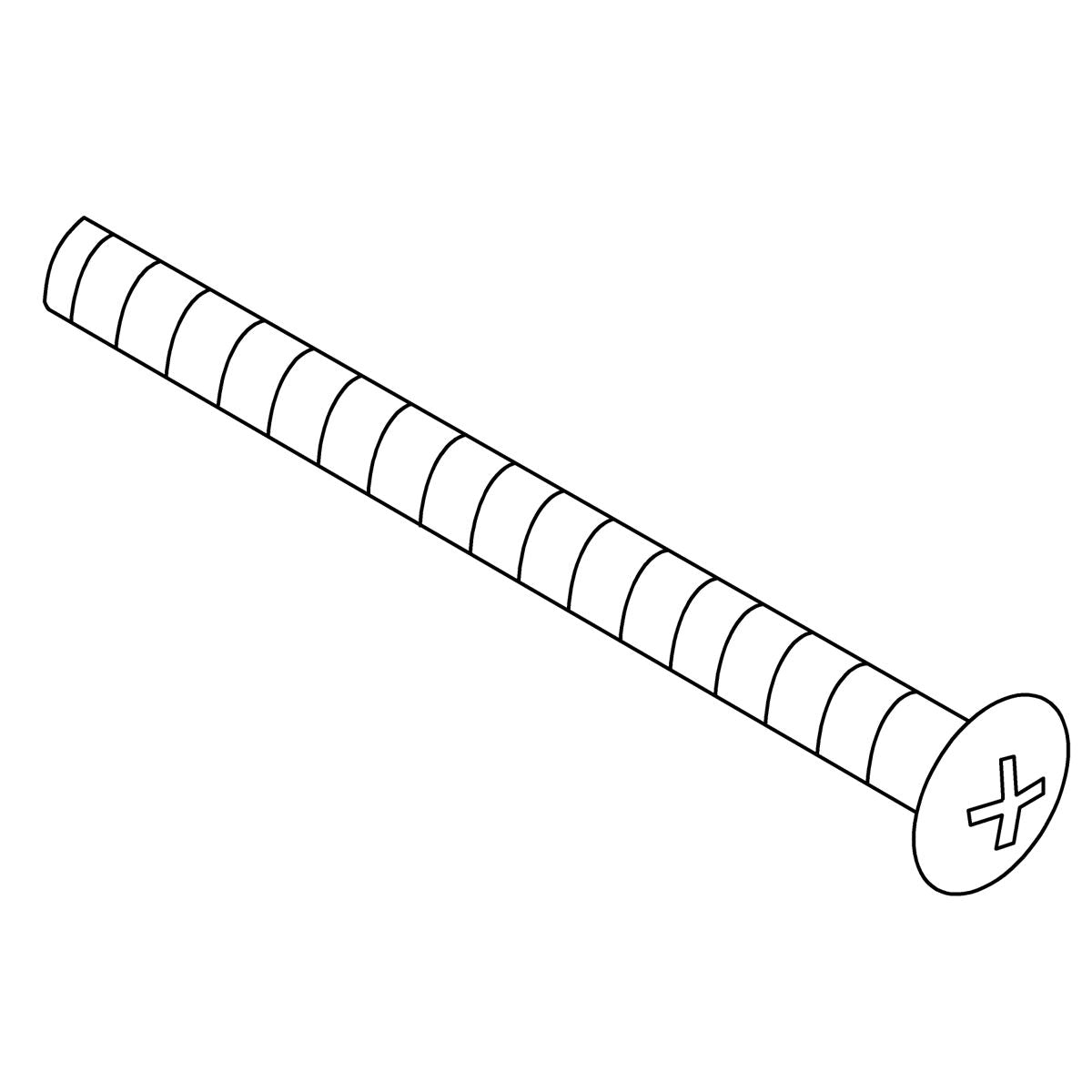 KOHLER Screw, 8-32 X 3.00, Pan, K-58233