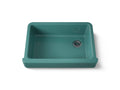 KOHLER K-5826-17 Whitehaven 32-1/2" Undermount Single-Bowl Farmhouse Kitchen Sink - Teal