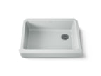 KOHLER K-5826-95 Whitehaven 32-1/2" Undermount Single-Bowl Farmhouse Kitchen Sink - Ice Grey