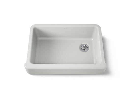 KOHLER K-5826-FF Whitehaven 32-1/2" undermount single-bowl farmhouse kitchen sink - Sea Salt