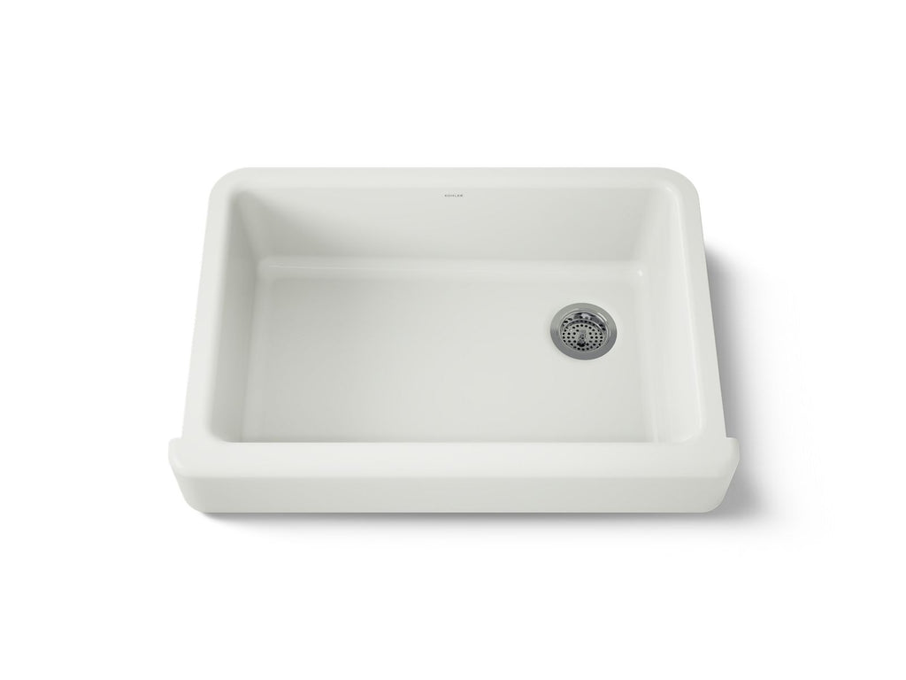 KOHLER K-5826-NY Whitehaven 32-1/2" Undermount Single-Bowl Farmhouse Kitchen Sink - Dune
