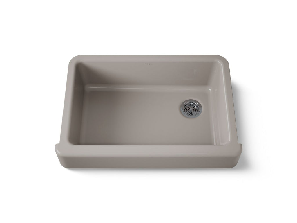 KOHLER K-5826-TRF Whitehaven 32-1/2" Undermount Single-Bowl Farmhouse Kitchen Sink - Truffle