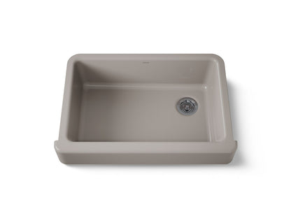 KOHLER K-5826-TRF Whitehaven 32-1/2" undermount single-bowl farmhouse kitchen sink - Truffle