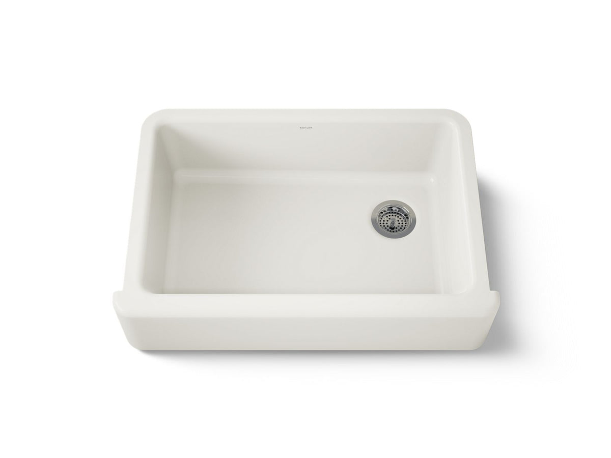 KOHLER K-5827-96 Whitehaven 32-3/4" Undermount Single-Bowl Farmhouse Kitchen Sink - Biscuit