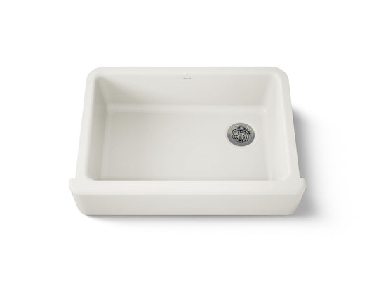 KOHLER K-5827-96 Whitehaven 32-3/4" undermount single-bowl farmhouse kitchen sink - Biscuit