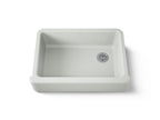KOHLER K-5827-FF Whitehaven 32-3/4" Undermount Single-Bowl Farmhouse Kitchen Sink - Sea Salt
