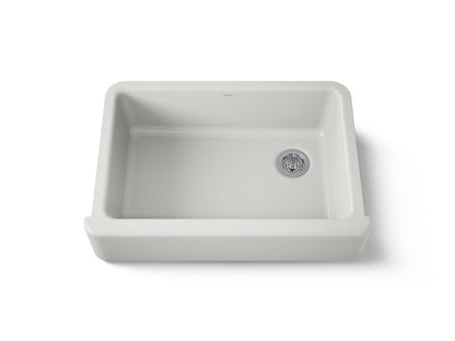 KOHLER K-5827-FF Whitehaven 32-3/4" undermount single-bowl farmhouse kitchen sink - Sea Salt