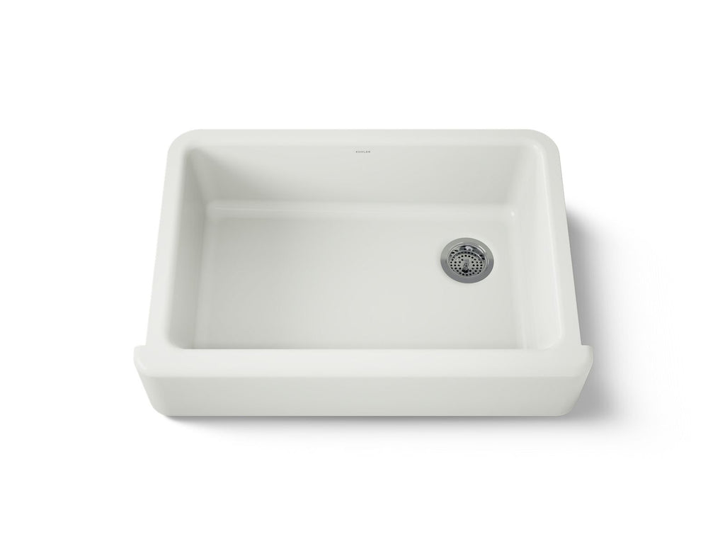 KOHLER K-5827-NY Whitehaven 32-3/4" Undermount Single-Bowl Farmhouse Kitchen Sink - Dune