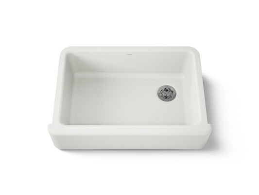 KOHLER K-5827-NY Whitehaven 32-3/4" undermount single-bowl farmhouse kitchen sink - Dune