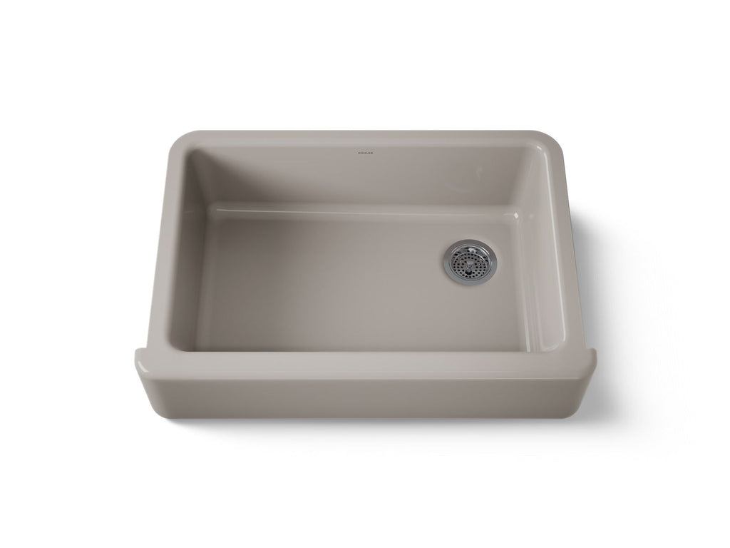 KOHLER K-5827-TRF Whitehaven 32-3/4" Undermount Single-Bowl Farmhouse Kitchen Sink - Truffle
