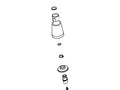 KOHLER Shower Head Assembly - Polished Chrome, K-58307-CP