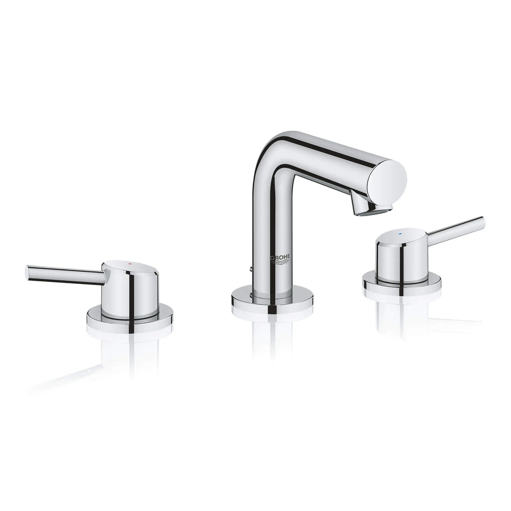 GROHE 20572001 Concetto 8-inch Widespread 2-Handle S-Size Bathroom Faucet, 1.2 GPM - Chrome