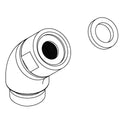 KOHLER Elbow Assembly - Matte Black, K-58457-BL