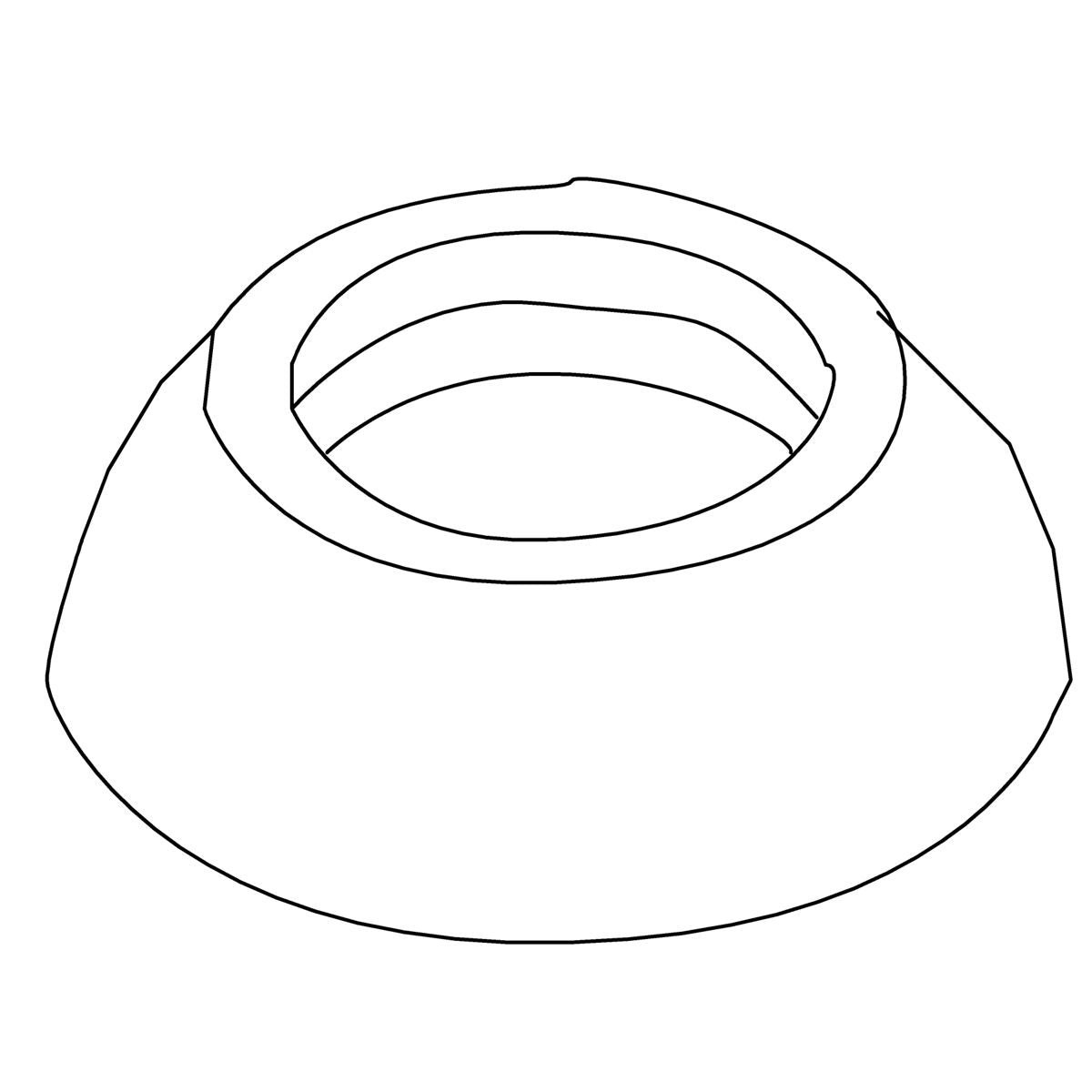KOHLER Escutcheon - Vibrant Brushed Nickel, K-58458-BN