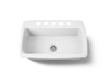 KOHLER K-5864-5U-0 Cape Dory 33" Undermount Single-Bowl Kitchen Sink - White