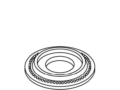 KOHLER Escutcheon - Polished Chrome, K-58654-CP