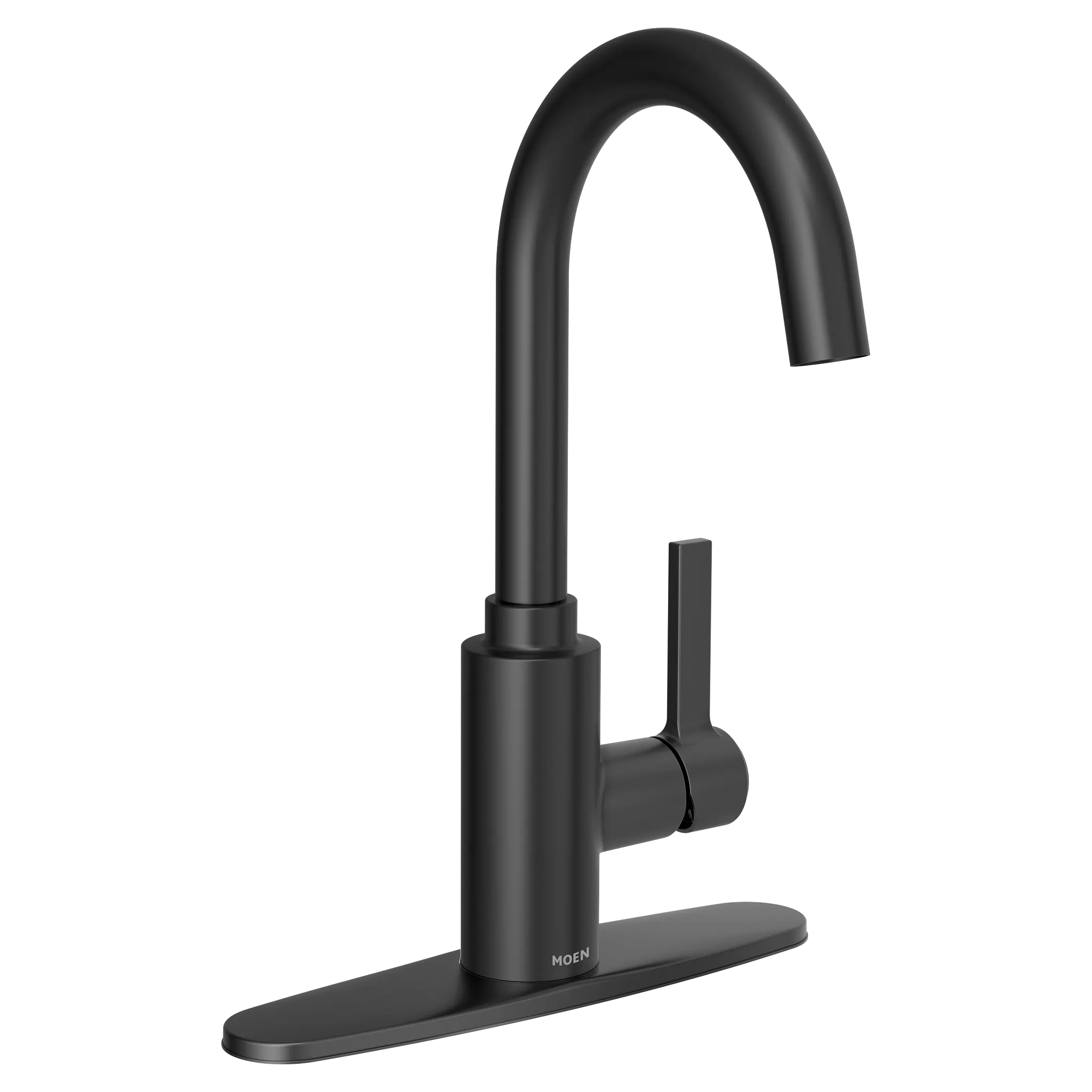 MOEN 5882BL Genta Lx One-Handle Bar Faucet - Matte Black