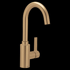 MOEN 5882BZG Genta LX Bronzed gold (bzg) one-handle bar faucet