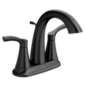 MOEN 589111BL Matte black two-handle high arc bathroom faucet - Matte Black