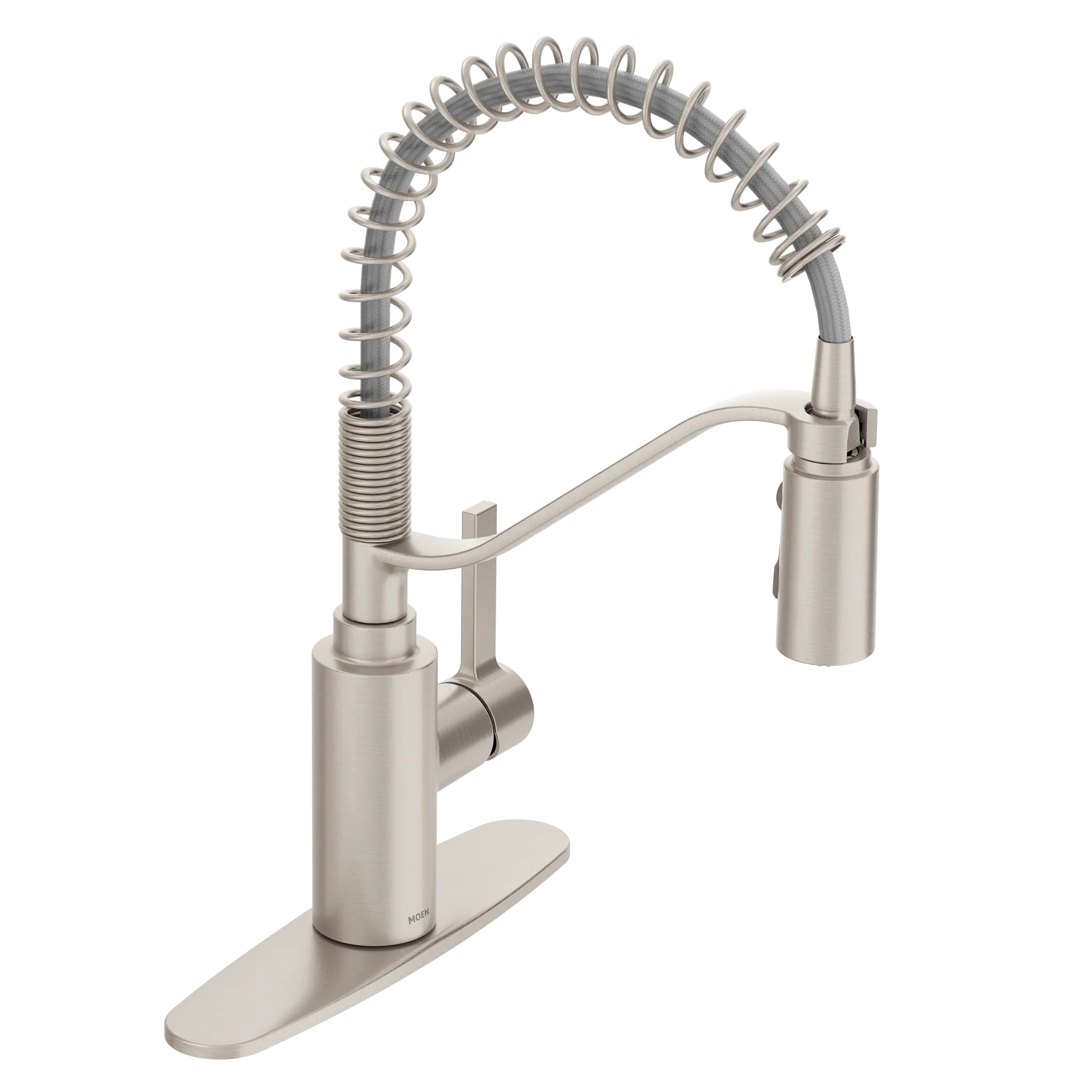 MOEN 5926SRS Genta Lx One-Handle Pre-Rinse Spring Pulldown Kitchen Faucet - Spot Resist Stainless