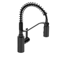 MOEN 5926BL Genta Lx One-Handle Pre-Rinse Spring Pulldown Kitchen Faucet - Matte Black