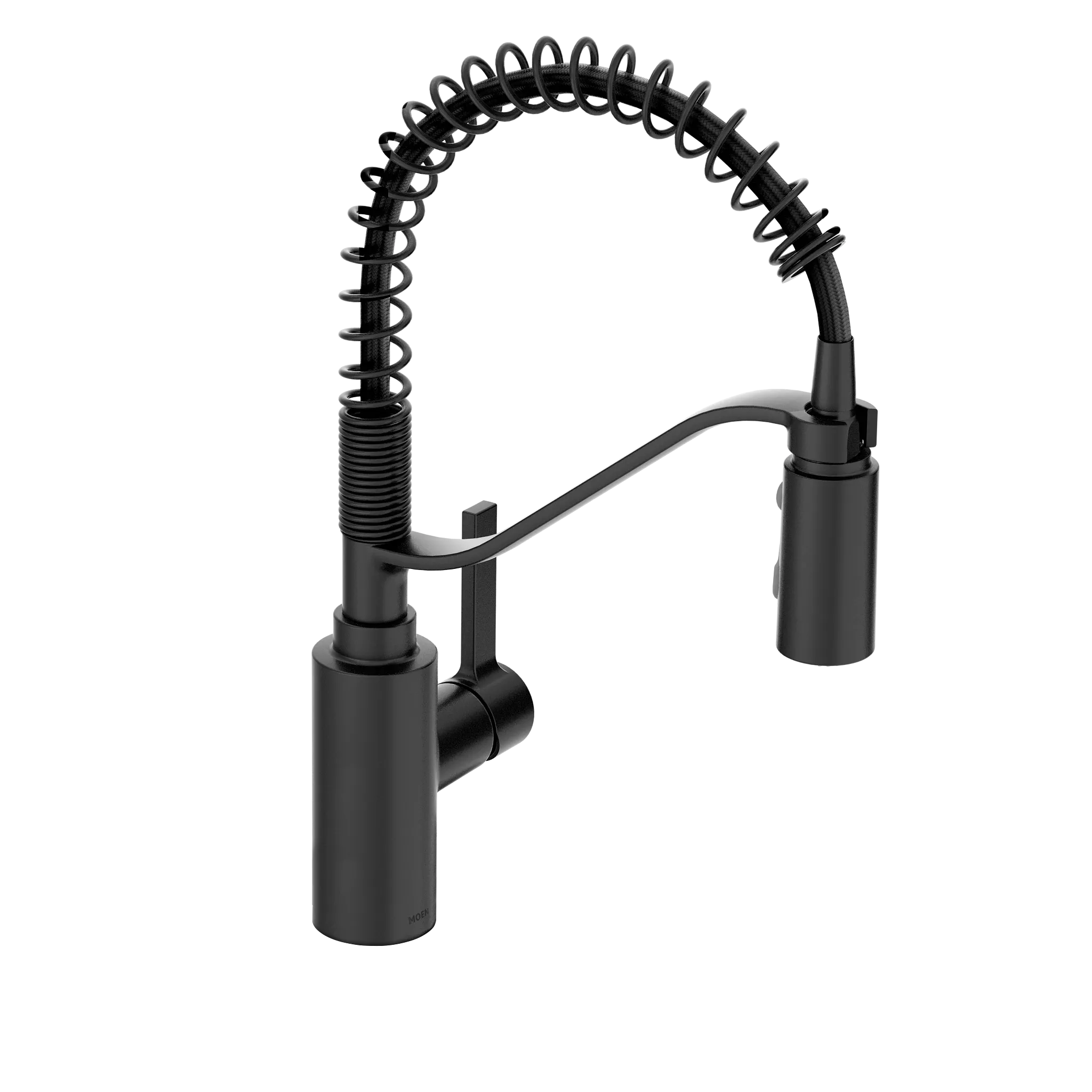 MOEN 5926BL Genta Lx One-Handle Pre-Rinse Spring Pulldown Kitchen Faucet - Matte Black
