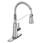 MOEN 5927 Belfield One-Handle Pre-Rinse Spring Pulldown Kitchen Faucet - Chrome